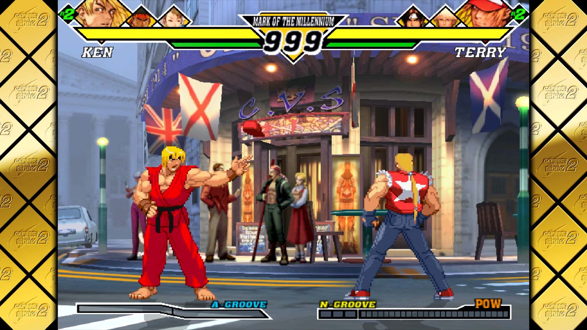 卡普空格斗合集2 Capcom Fighting Collection 2 中文版背景
